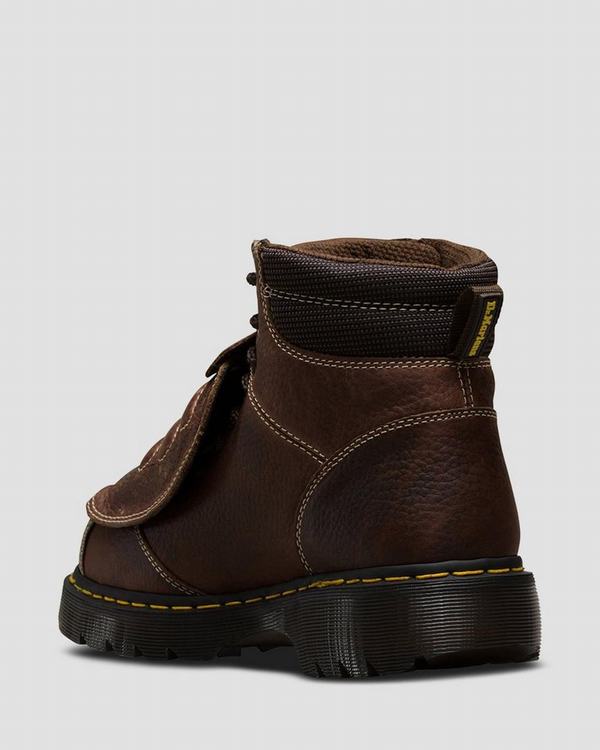 Dr Martens Pánské Pracovní Boty Ironbridge Met Guard Hnědé, CZ-053978